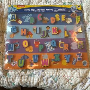 Chucky 26 piece ABC would activity set blue’s clues